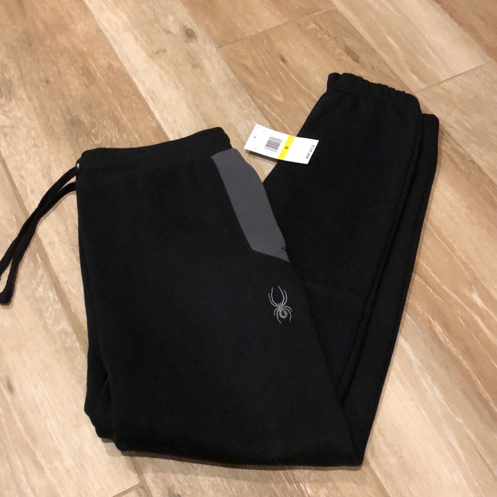 SPYDER Warm Fleece Joggers Size Medium